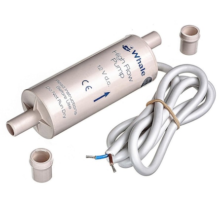 Whale Marine Whale Inline Booster High Flow Electric Galley Pump - 12V GP1692